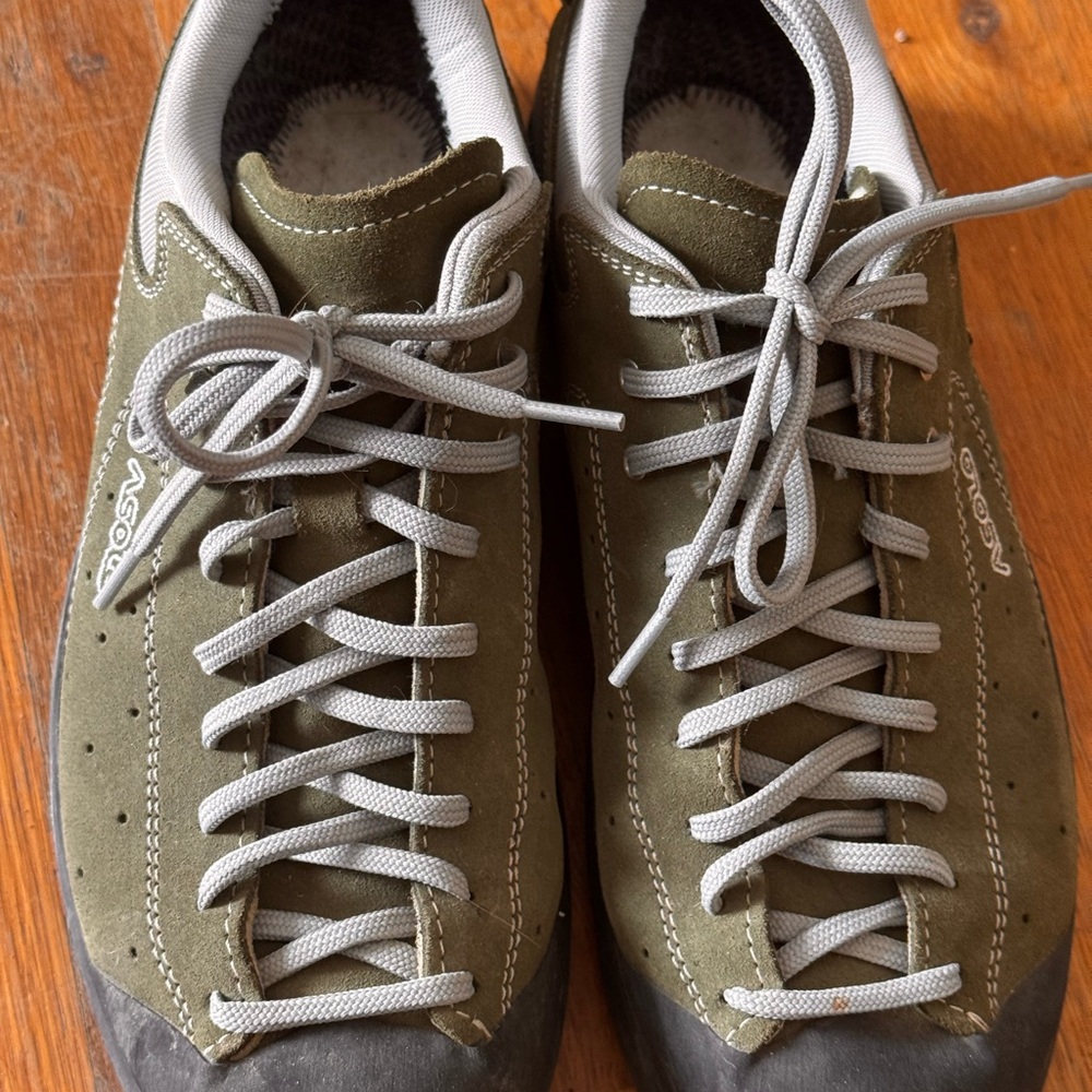Asolo Olive and Gray Men's Sneakers